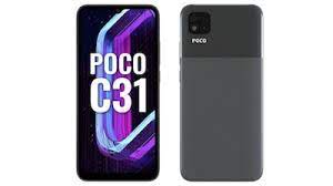 पोको C31 बजट फोन लॉन्च:फोन में 3GB और 4GB रैम स्टोरेज वैरिएंट मिलेंगे